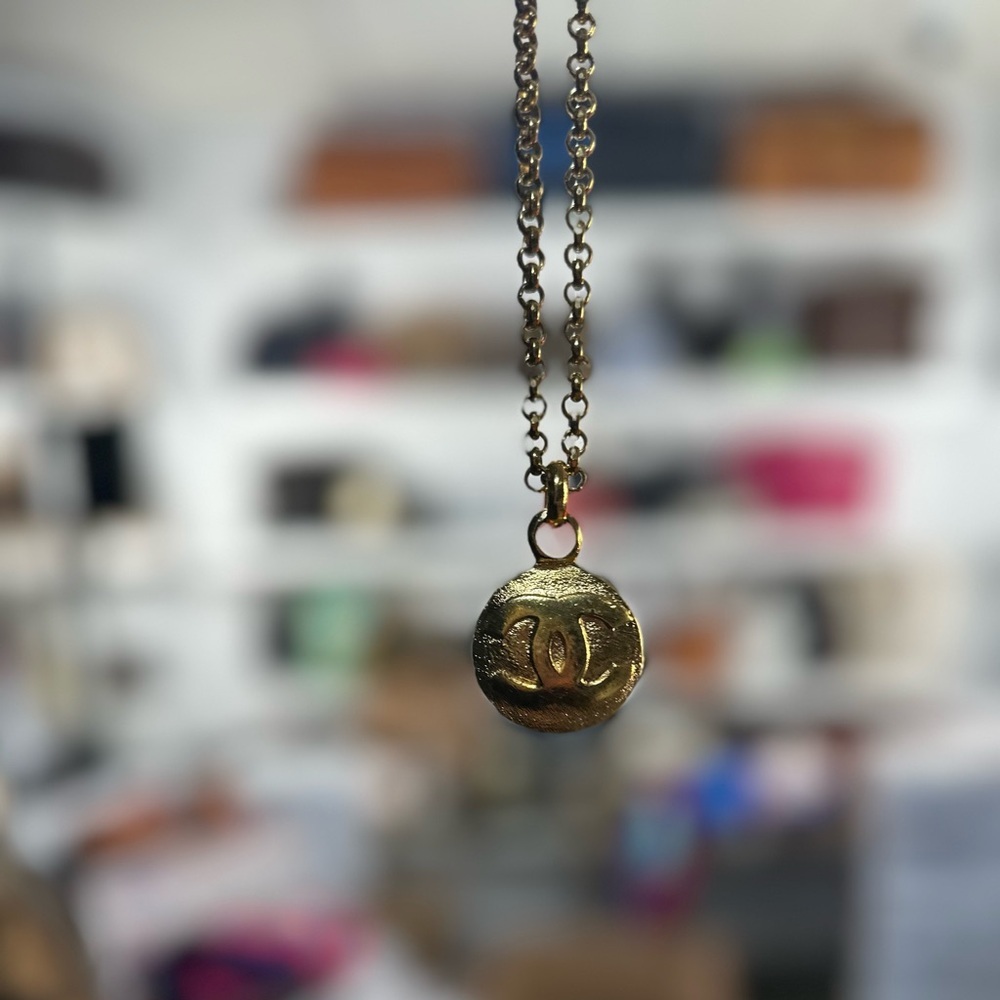 Chanel 24K Gold Plated Necklace
